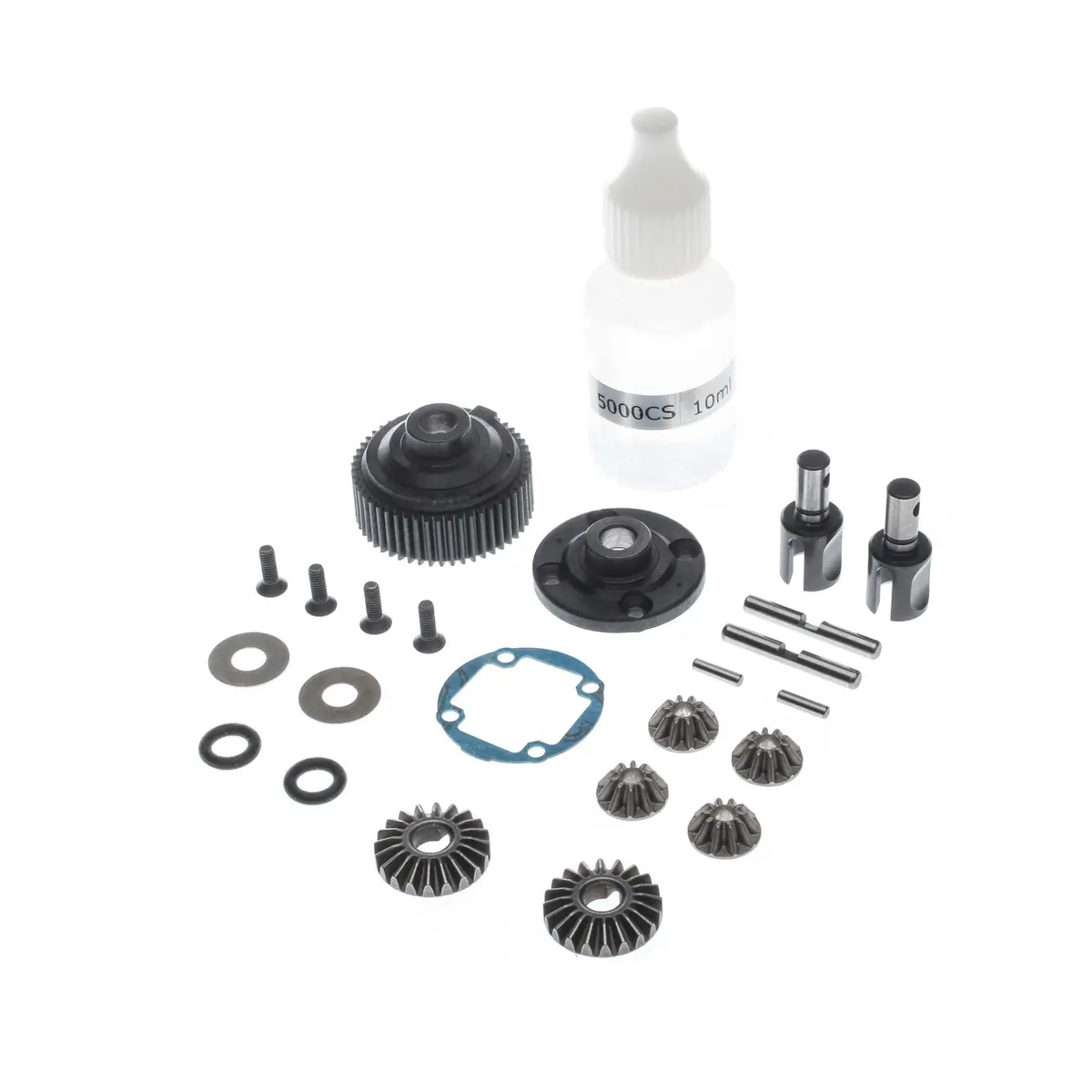 Tlr Complete G2 Gear Diff, Metal: 22 5.0 1