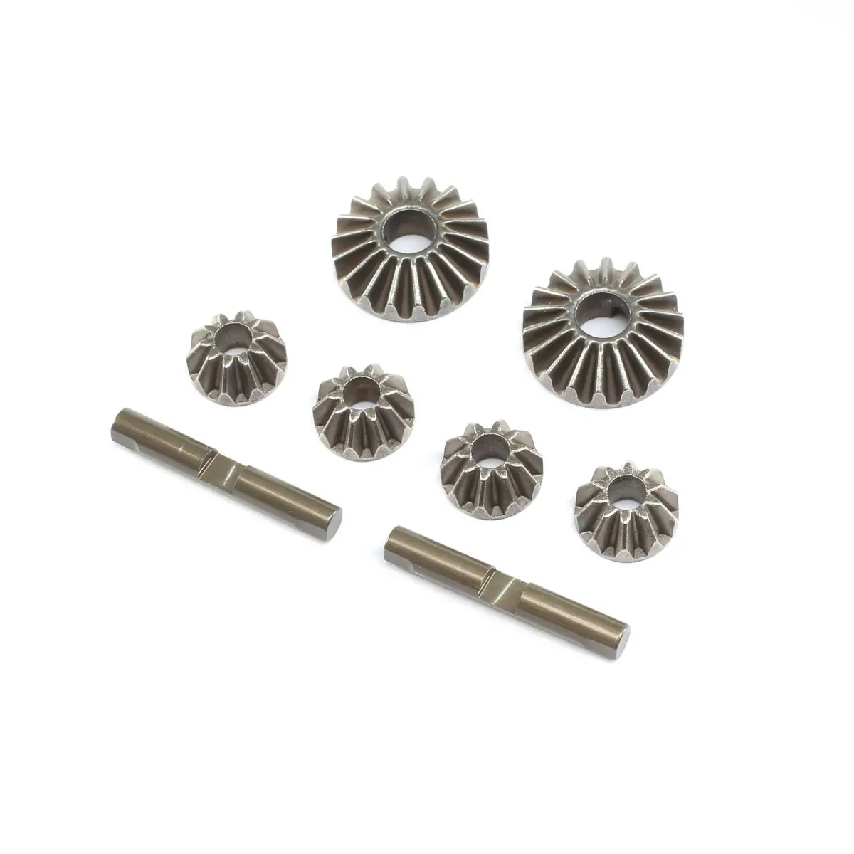 Tlr Diff Gear & Cross Pin Set Metal: 22X-4 1