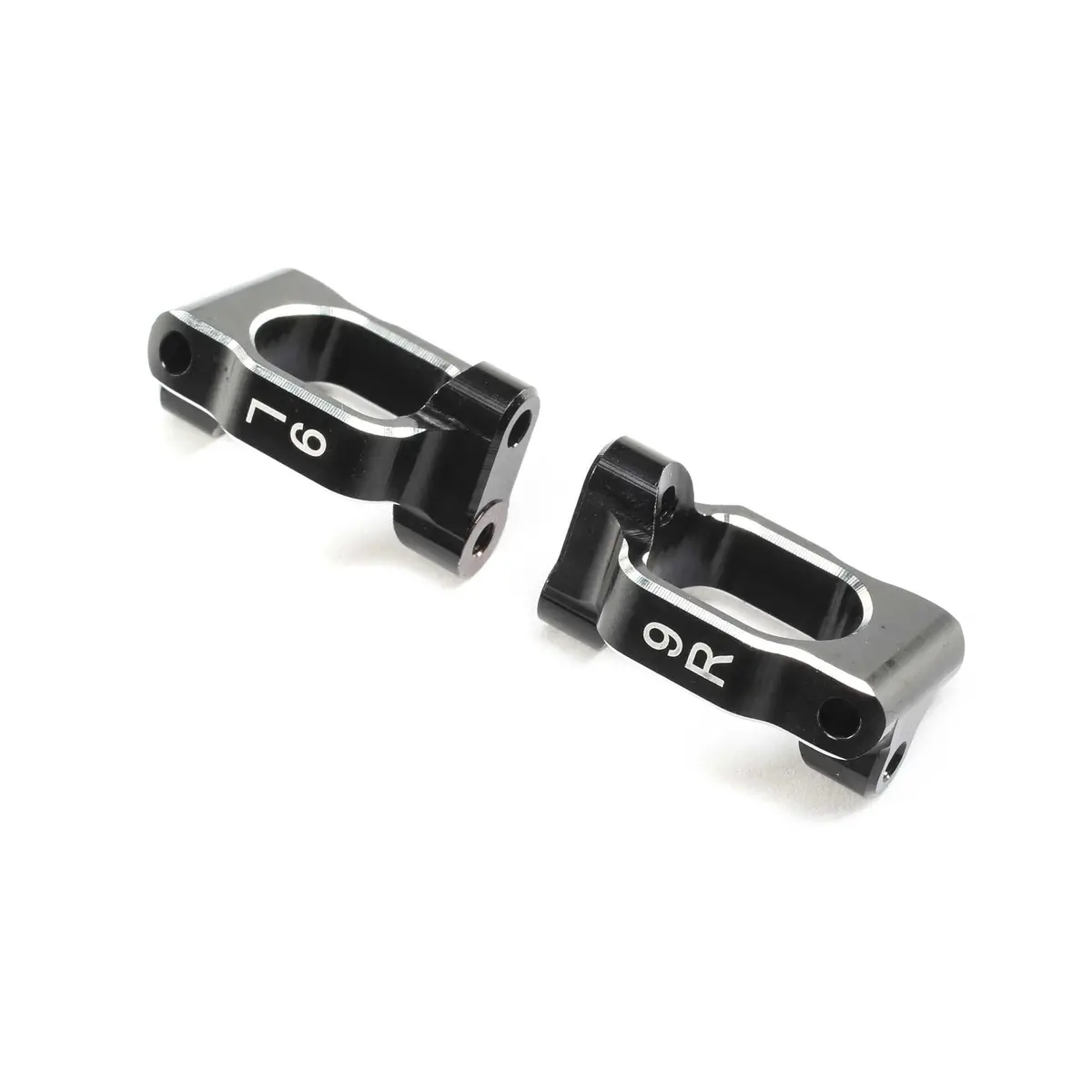 Tlr Caster Block Set 9 Deg Aluminum: 22X-4 1