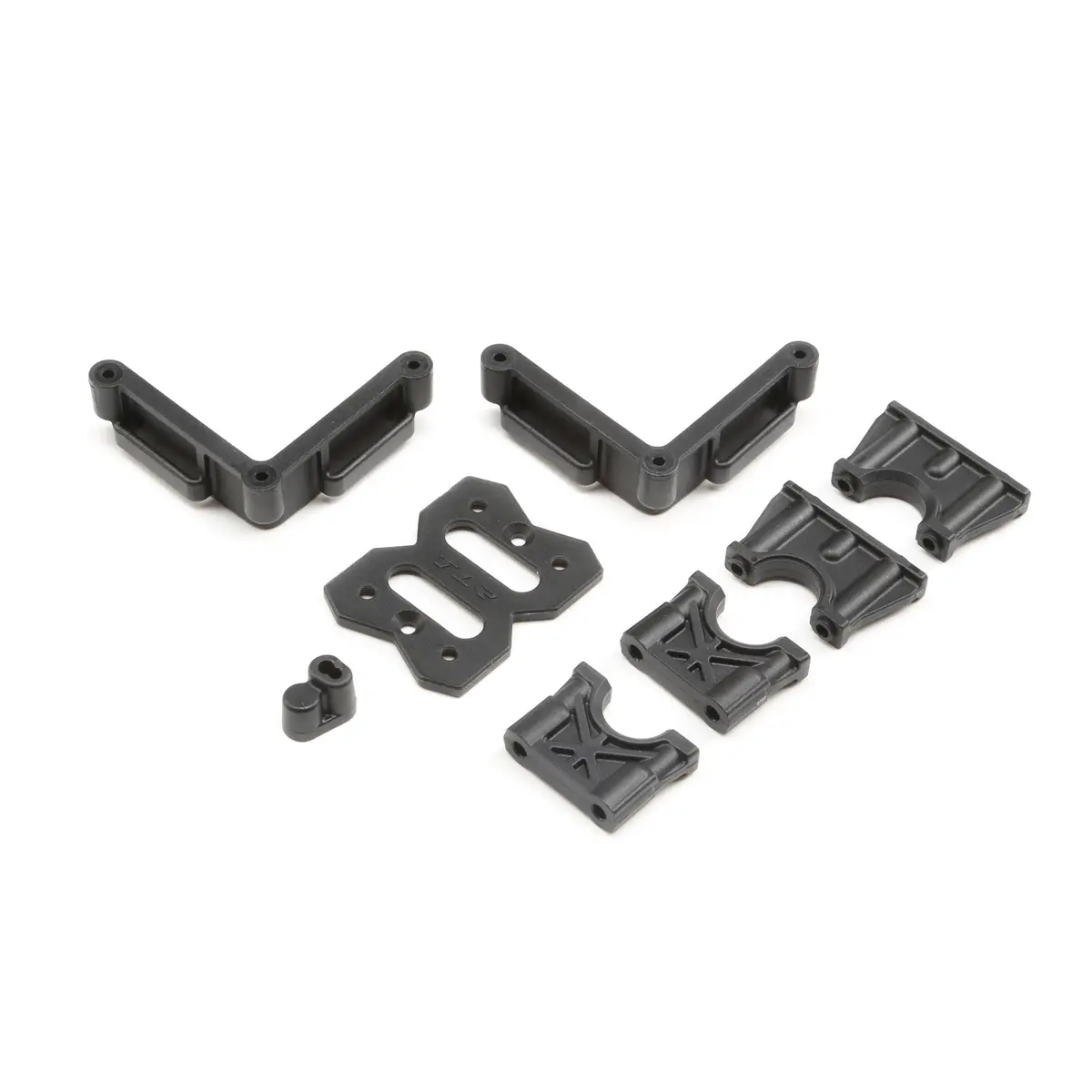 Tlr Center Diff Mount Battery Mount: 8Xe 1