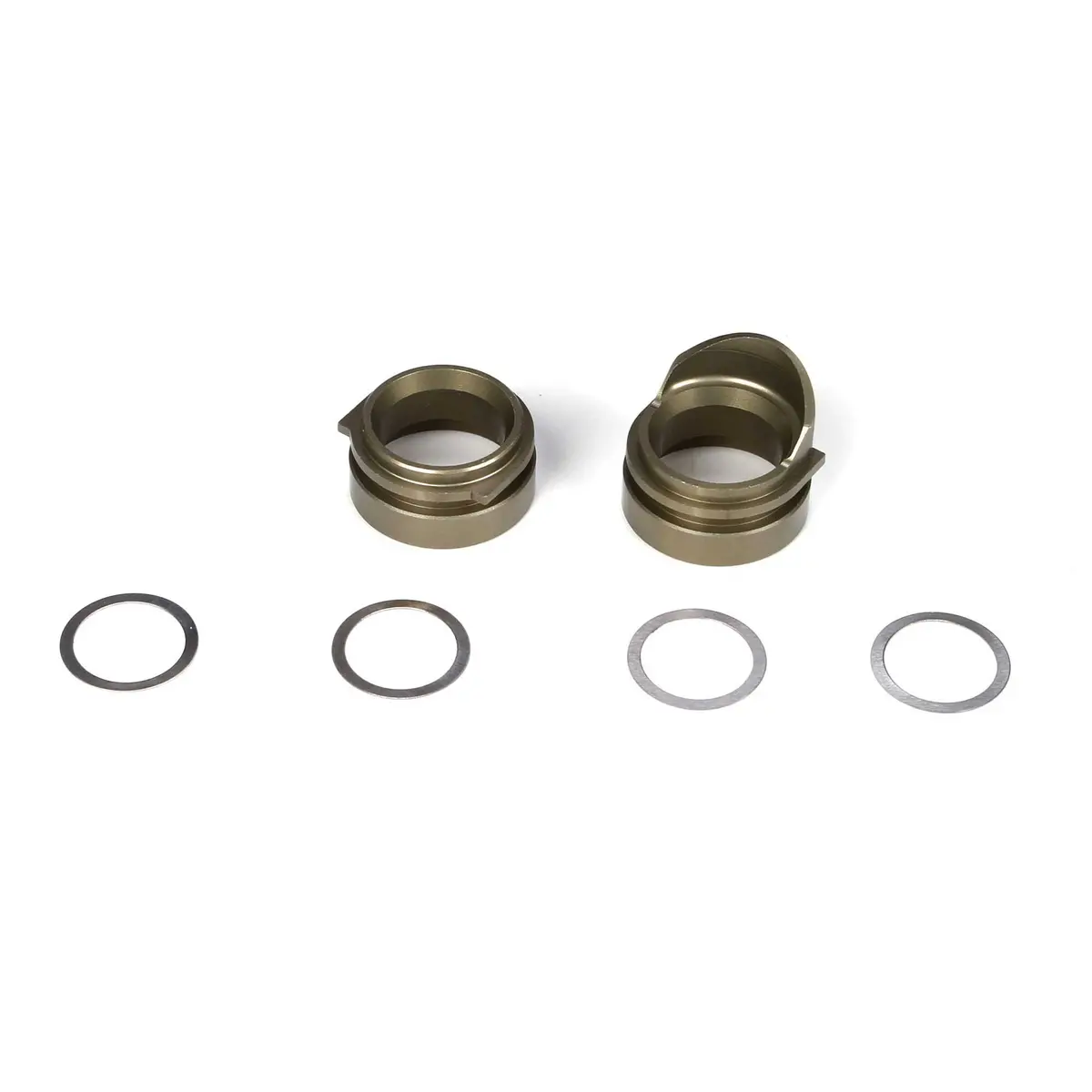 Tlr Rear Gearbox Bearing Inserts, Alum (2): Ten 1