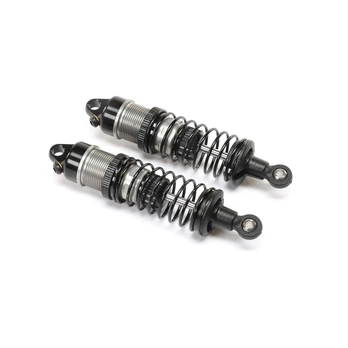 Tlr Aluminum Front Shock Set Complete: Mini-B, Bl 1