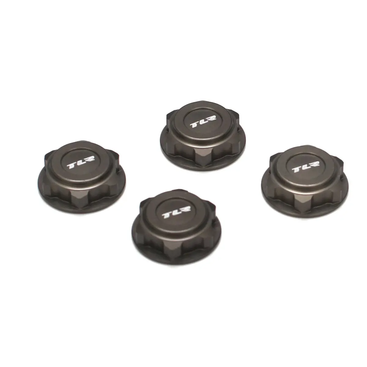 Tlr Covered 17Mm Wheel Nuts, Aluminum: 8B/8T 2.0 1