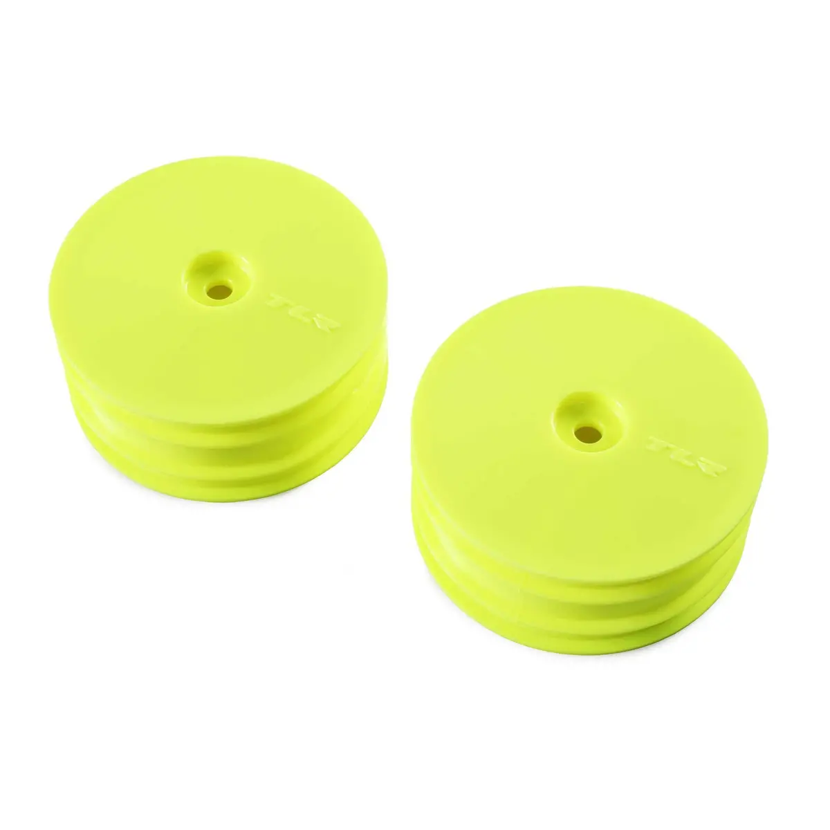 Tlr 1/10 Front Buggy 2.2 Wheels, 12Mm Hex, Yellow (2): 22X-4 1