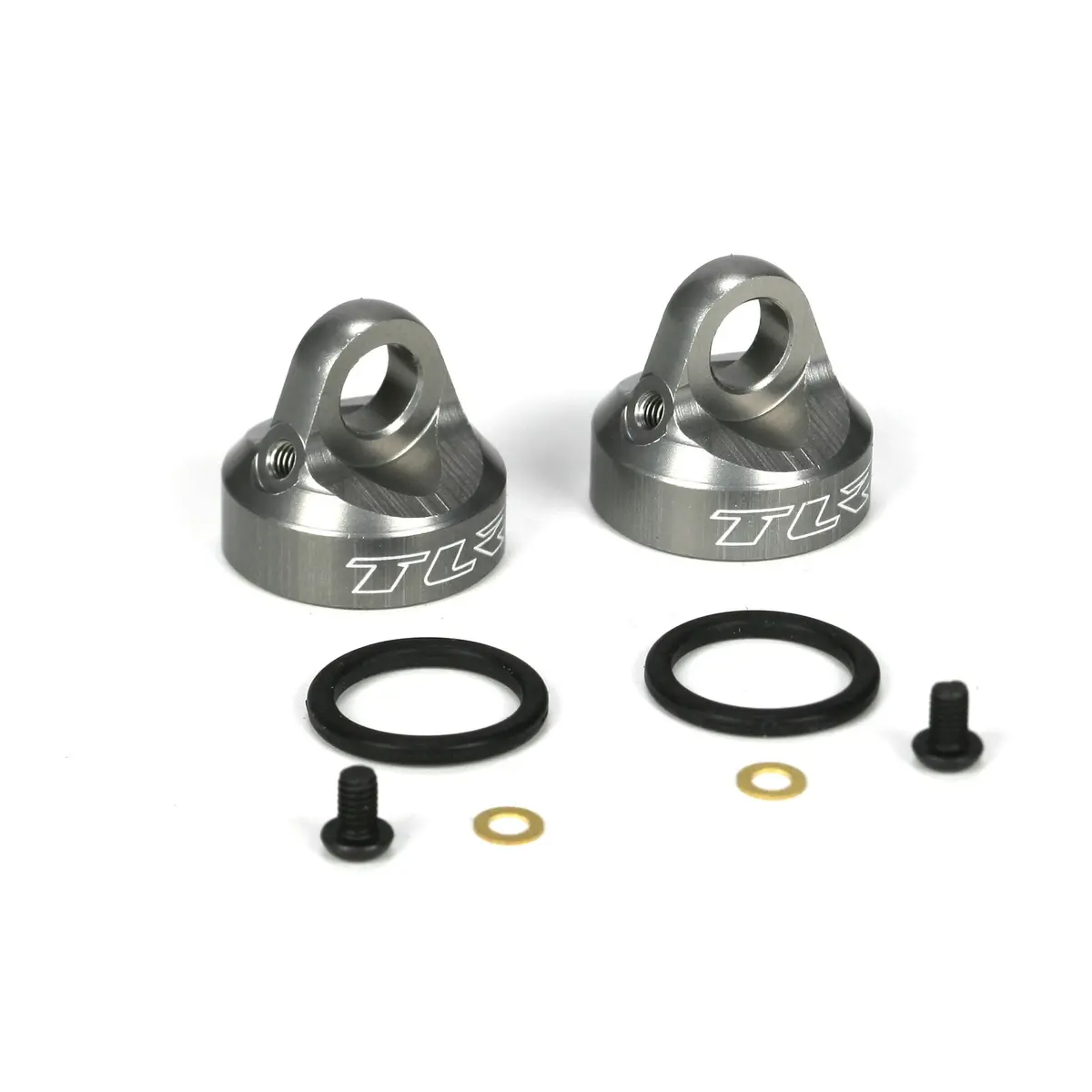 Tlr Bleeder Shock Caps, Aluminum (2): Ten 1