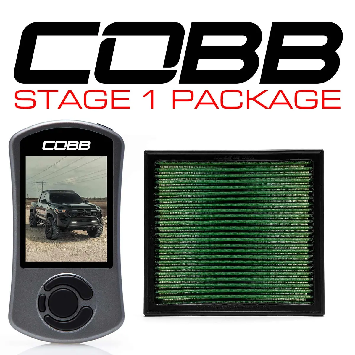 Cobb Stage 1 Power Package - Fits 2024-2026 Toyota Tacoma 2.4T 1