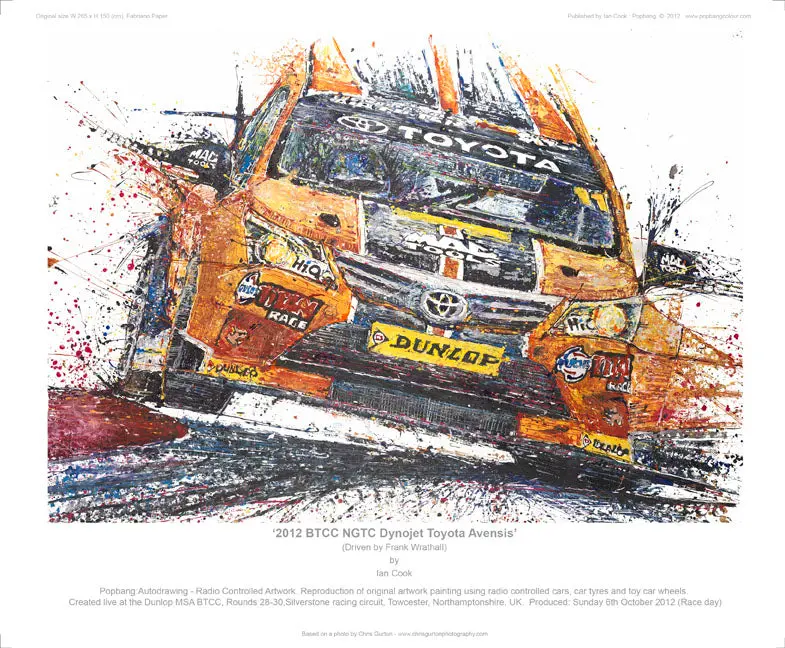 Toyota Btcc Ngtc Dynojet Avensis 2012 (Frank Wrathall) 1