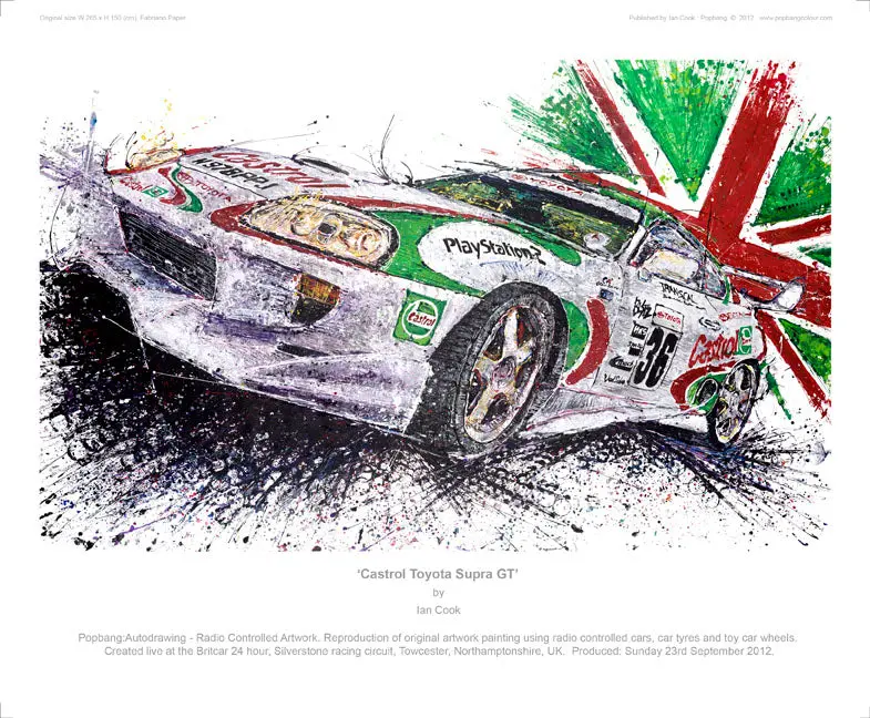 Toyota Supra Gt Castrol 1