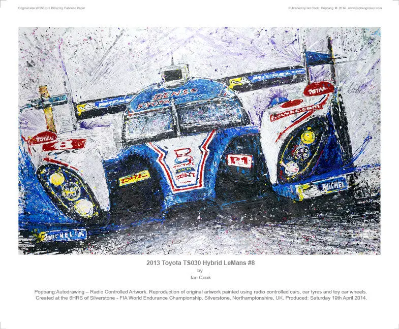 Toyota Ts030 Hybrid Lemans #8 1