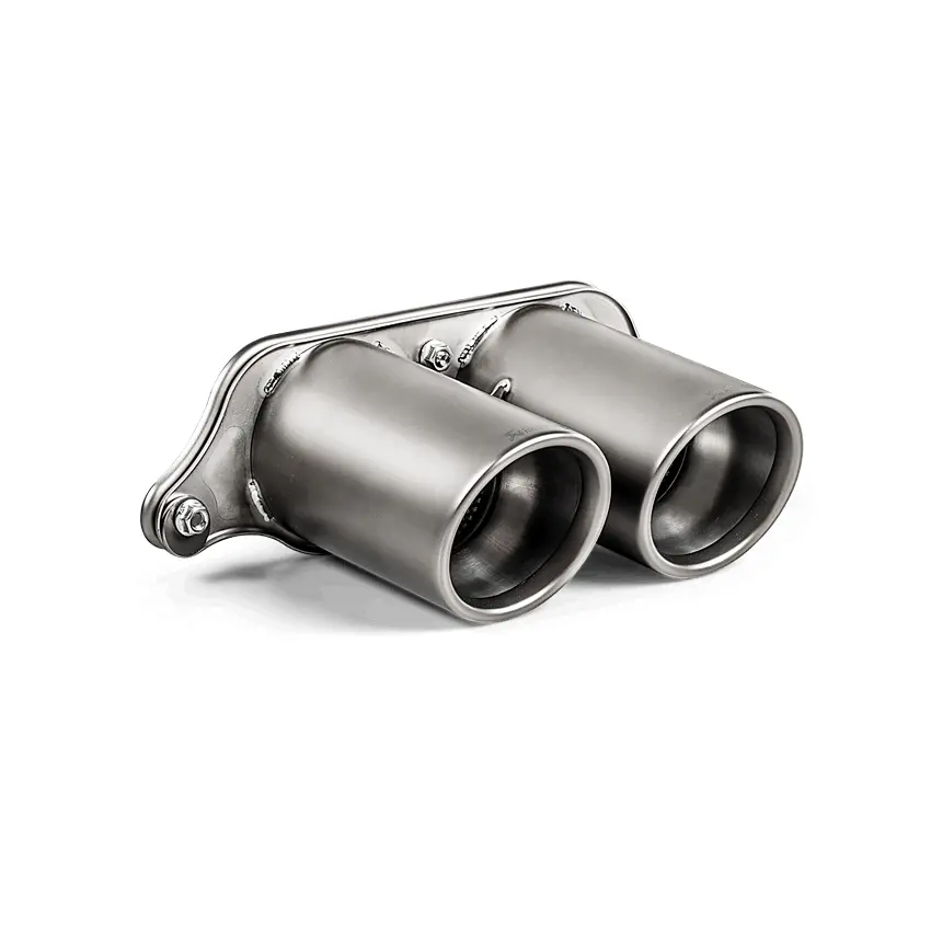 Akrapovic Tail Pipe Set (Titanium) For Porsche 911 Gt3 Rs (991.2) *Additional Diffuser Required 1