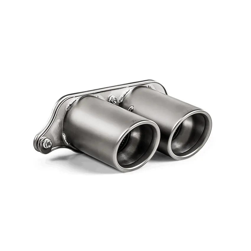 Akrapovic Tail Pipe Set (Titanium) For Porsche 911 Gt3 Rs (991.2) Ece *Additional Diffuser Required 1