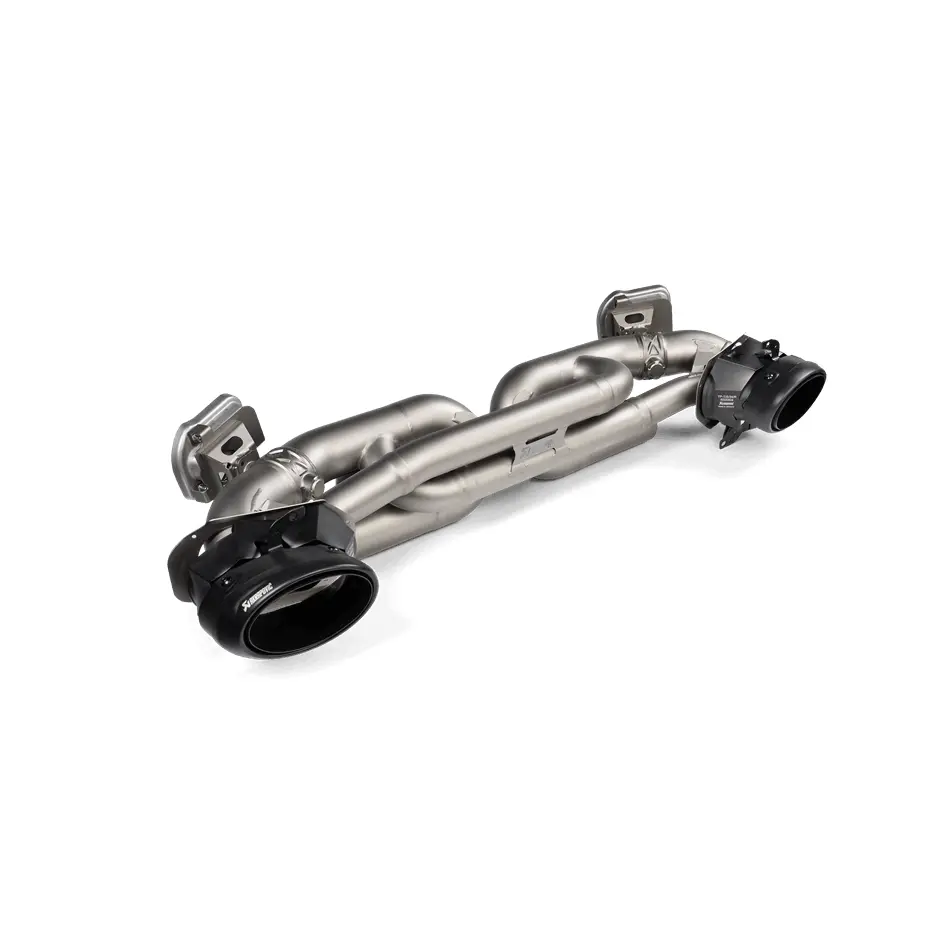 Akrapovic Tail Pipe Set (Titanium) - Porsche 911 Turbo / Turbo S / Cabriolet  (992) 1