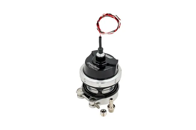 Turbosmart Blow Off Valve Genv Raceport Bov Inc He Position Sensor Cap With Female Flange- (Black/Blue) 1