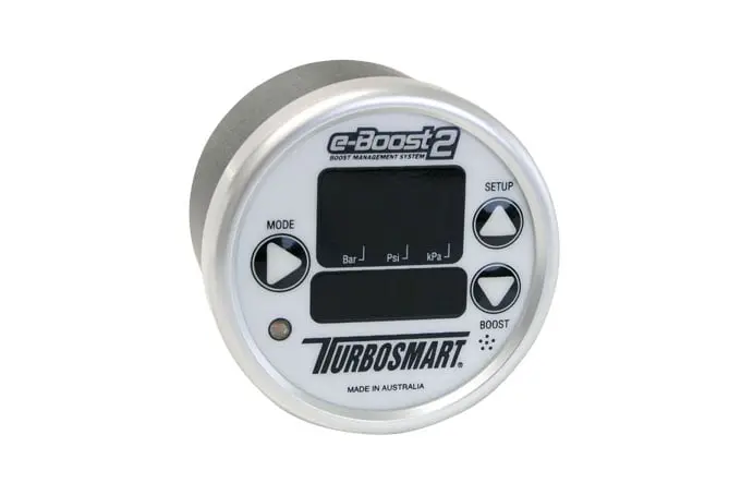 Turbosmart Eboost2 60Mm Boost Controller (White/Silver) 1