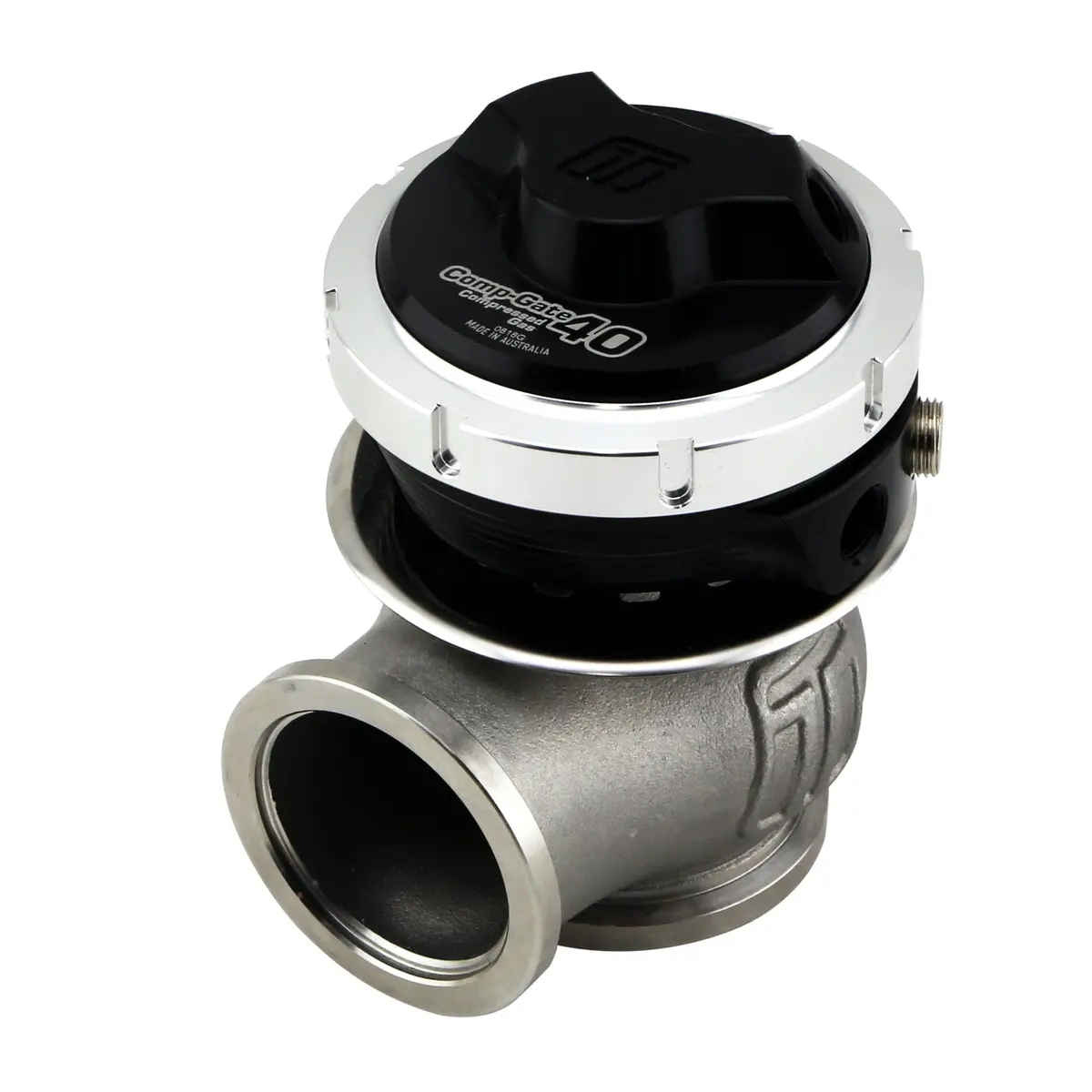 Turbosmart Genv Compgate40cg ‘Compressed Gas’ 5Psi External Wastegate (Black) 1