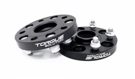 Torque Solution Forged Aluminum Wheel Spacer Subaru 56Mm Hub 5X114.3 - 25Mm 1