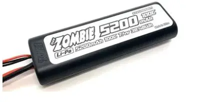 Team Zombie 5200Mah 7.4V 100C Tamiya Stick Pack 1