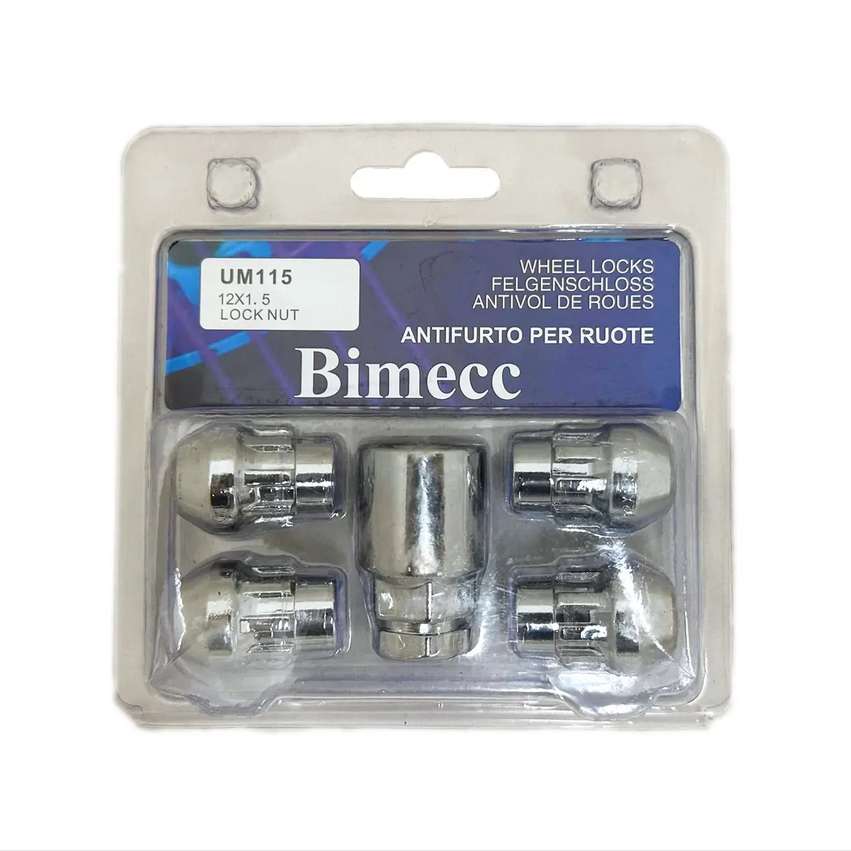 Speedline Bimecc Wheeh Locks, 12X1.5 1