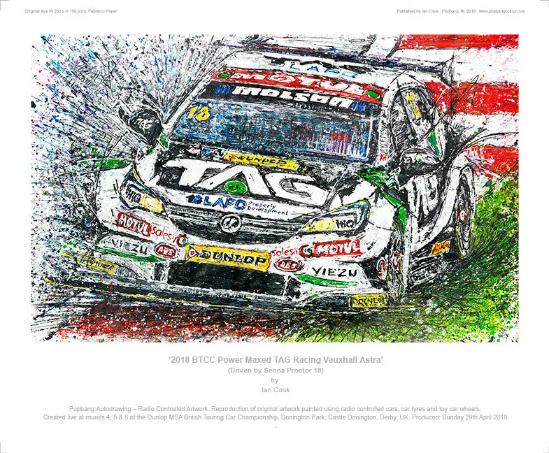 Btcc Power Maxed Tag Racing Vauxhall Astra 1
