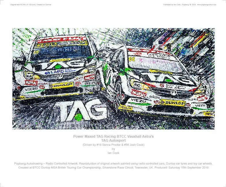 Power Maxed Tag Racing Btcc Vauxhall Astra’S Tag Autosport 1