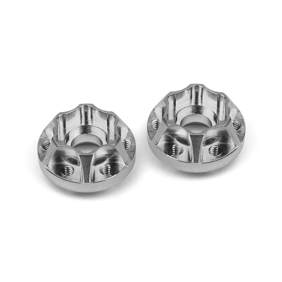 Vanquish Products Slw 350 Hex Hub Set (Silver) (2) (0.350" Width) 1
