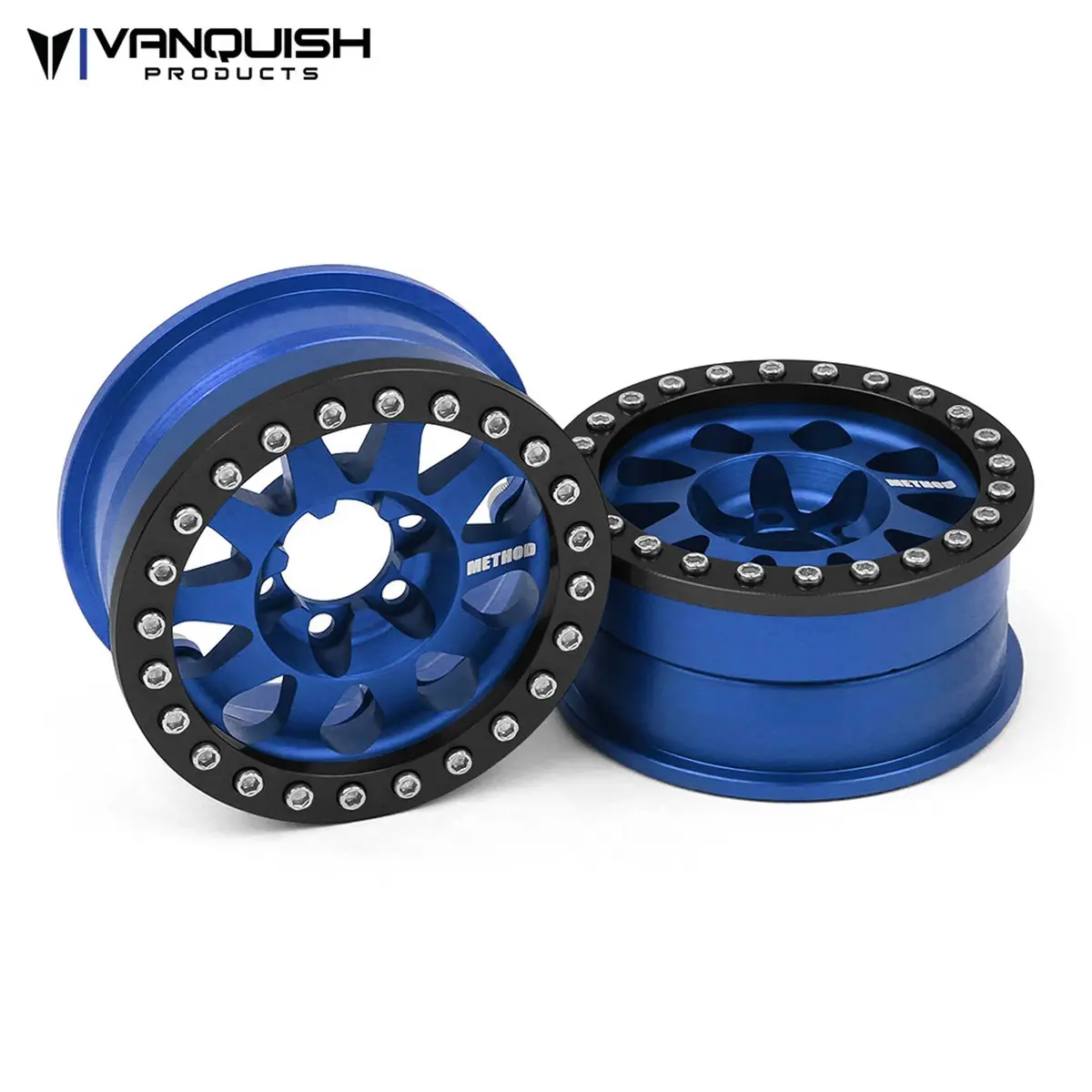 Vanquish Method 1.9 Race Wheel 101, Blue Anodized V2 1