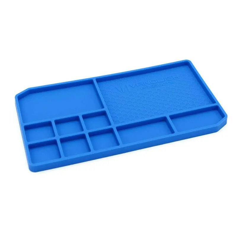 Vanquish Products Rubber Parts Tray (Blue) 1