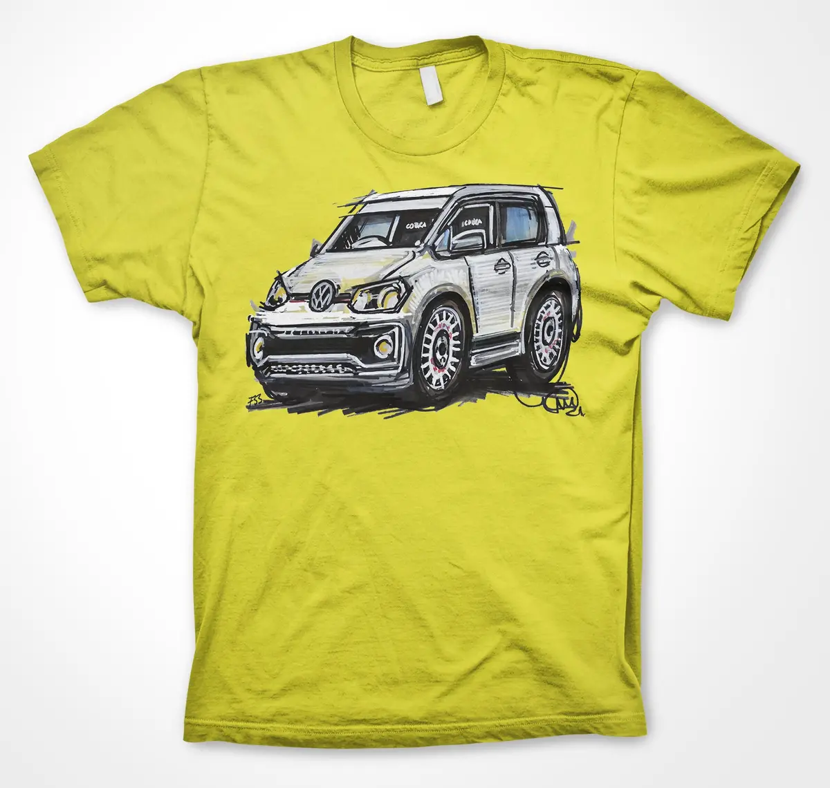 Volkswagen Up! GTI Sporty Hatchback Unisex T-Shirt