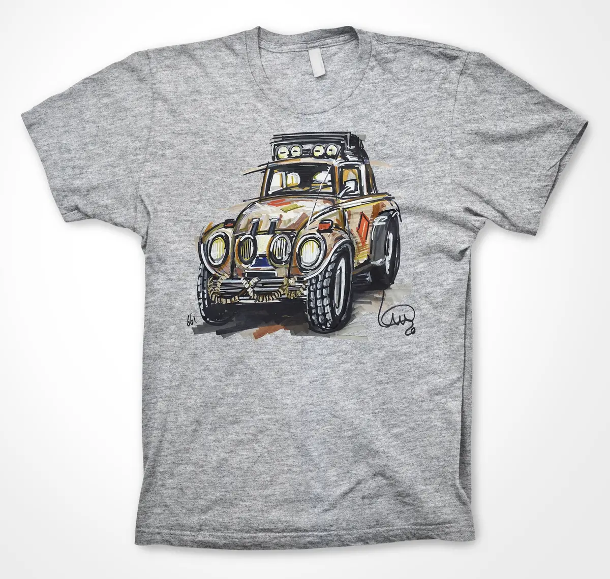 Volkswagen Beetle Pedro The Baja Bug Off-Road Unisex T-Shirt
