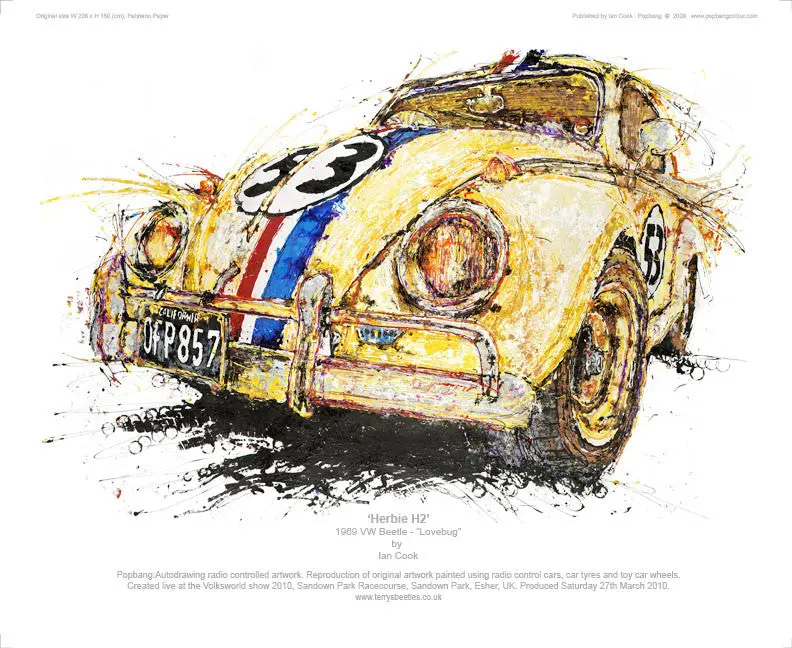 Volkswagen Beetle 'Herbie H2' 'Lovebug' 1969 1