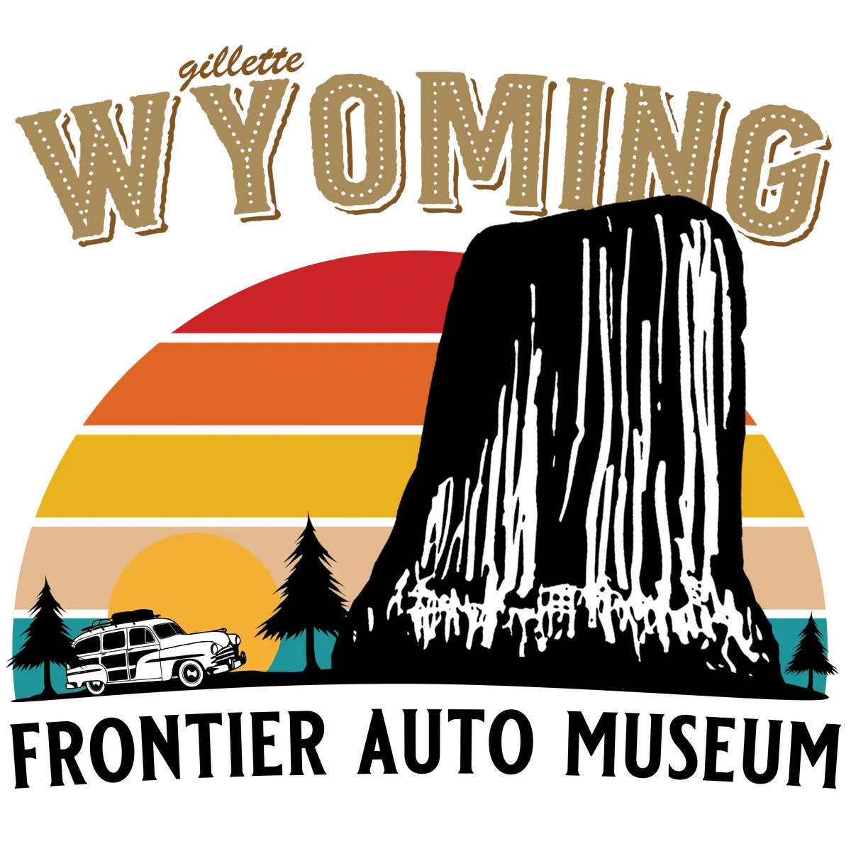 Wyoming Frontier Auto Museum T Shirt 1