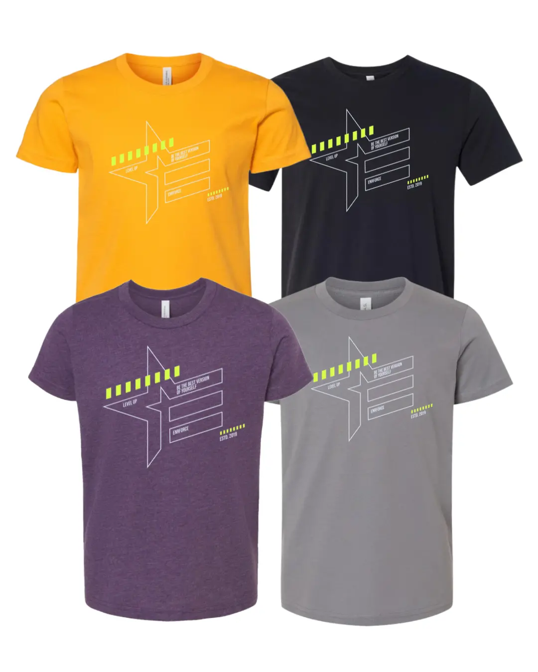 Youth Level Up Tee 1
