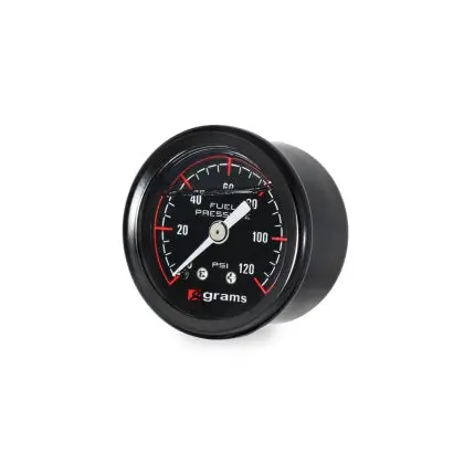 Grams Performance 0-120 Psi Fuel Pressure Gauge 1