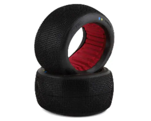 Aka Evo Diamante 1/8 Truggy Tires (2) (Super Soft - Long Wear) 1