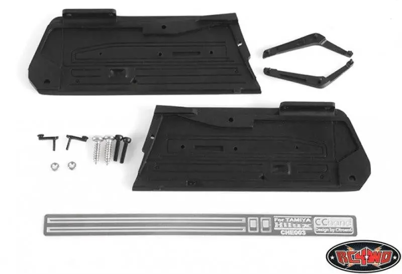 Rc4wd Interior Door Panels For Hilux, Bruiser, And Mojave 1