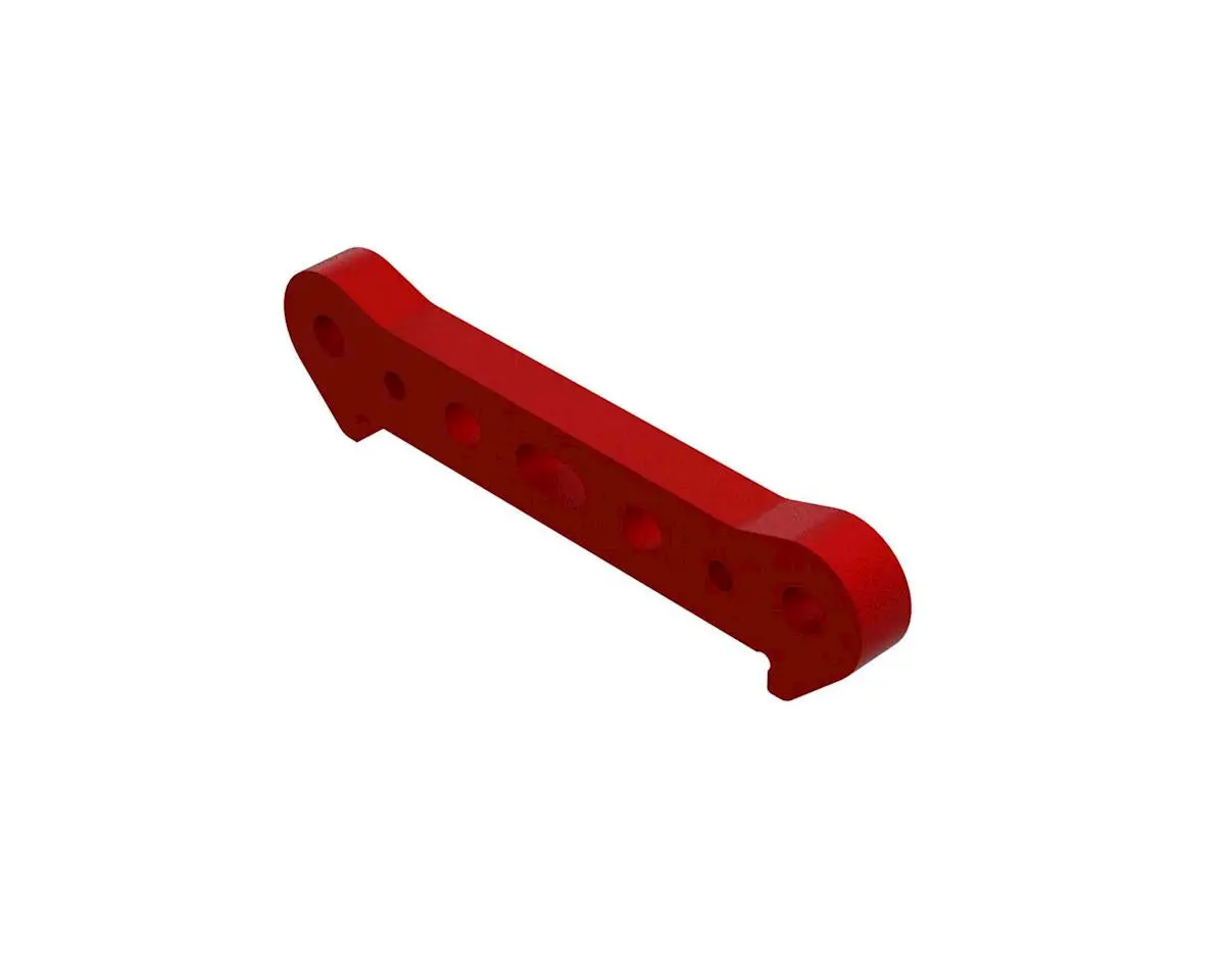 Arrma 8S Blx Aluminum Front Suspension Mount (Red) 1