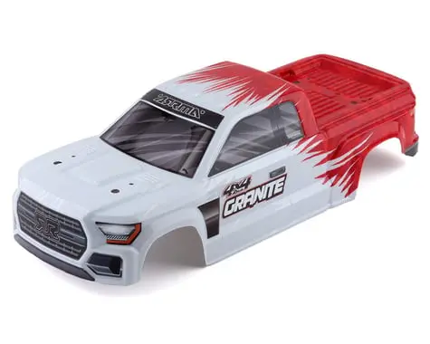 Arrma Granite Mega 4X4 Pre-Painted Body (Red) 1