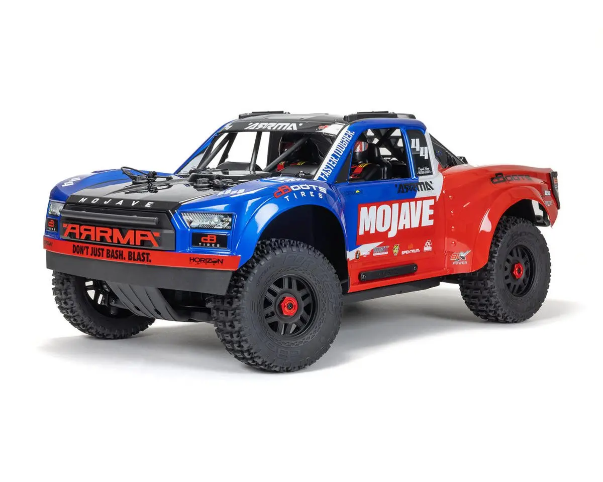 Arrma Mojave 4S Blx Brushless 1/8 4Wd Rtr Electric Desert Truck W/Spektrum Slt3 2.4Ghz Radio 1