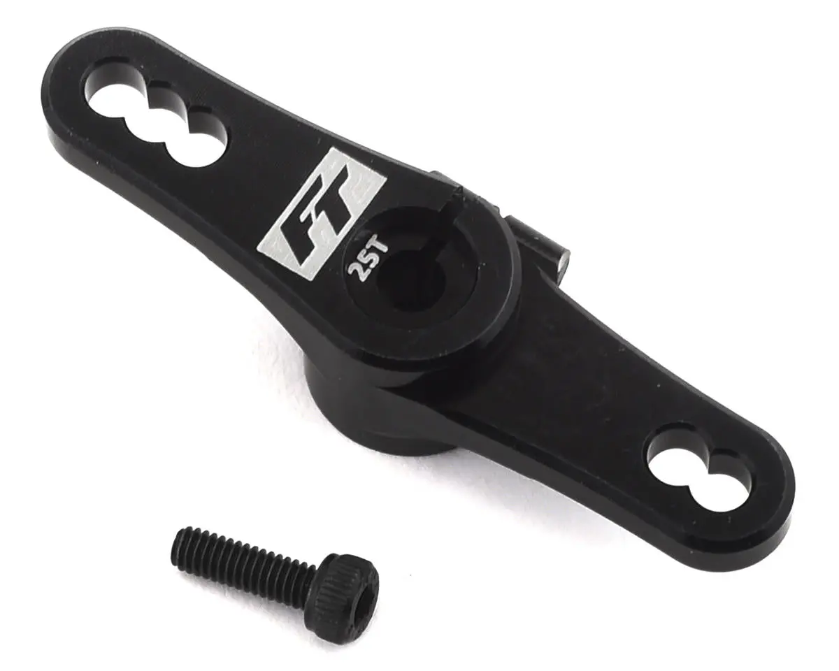 Team Associated Factory Team Aluminum Throttle Servo Horn (25T-Protek/Futaba) 1