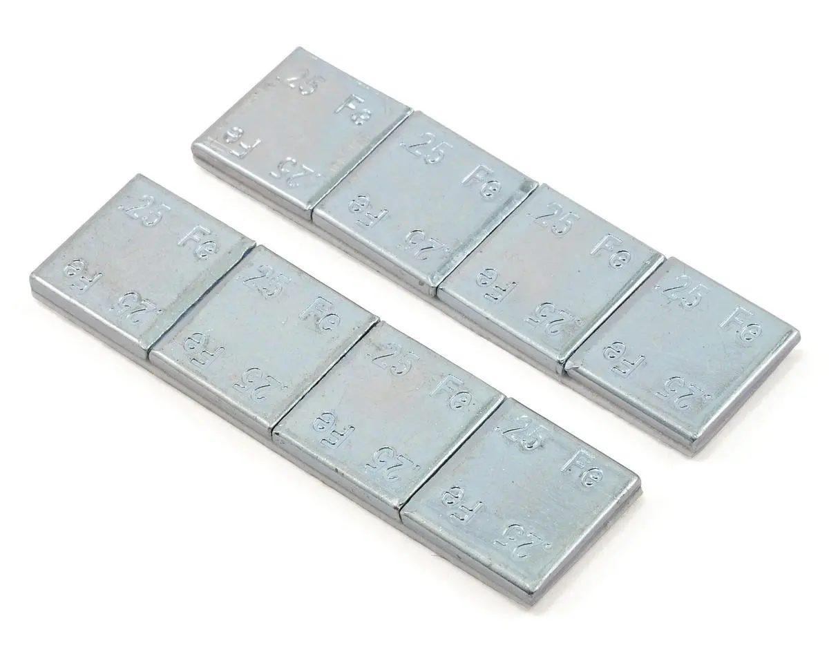 Team Associated Factory Team 1/4 Oz. Chassis Weights (2Oz) 1