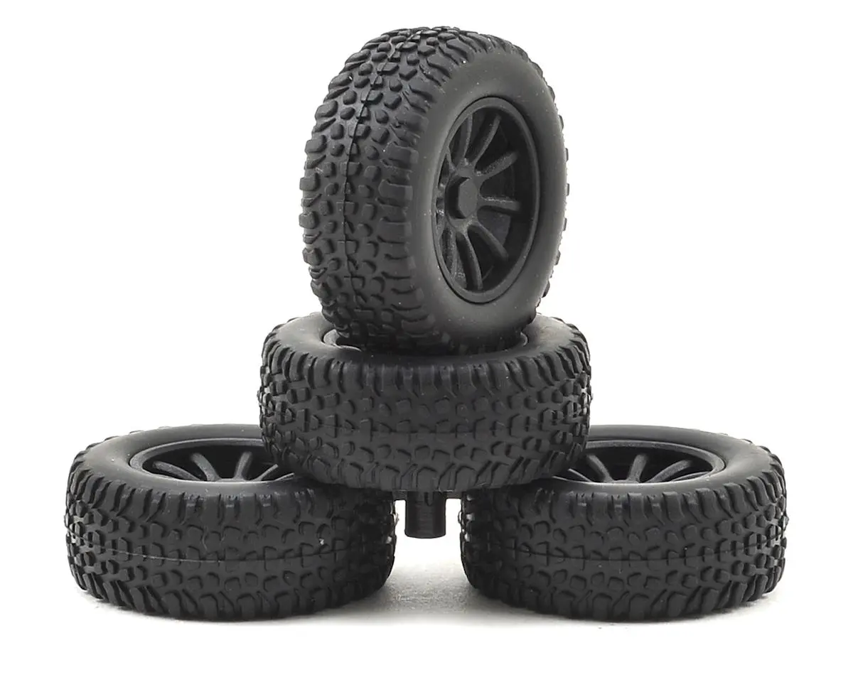 Team Associated Sc28 Pre-Mounted Tires 1