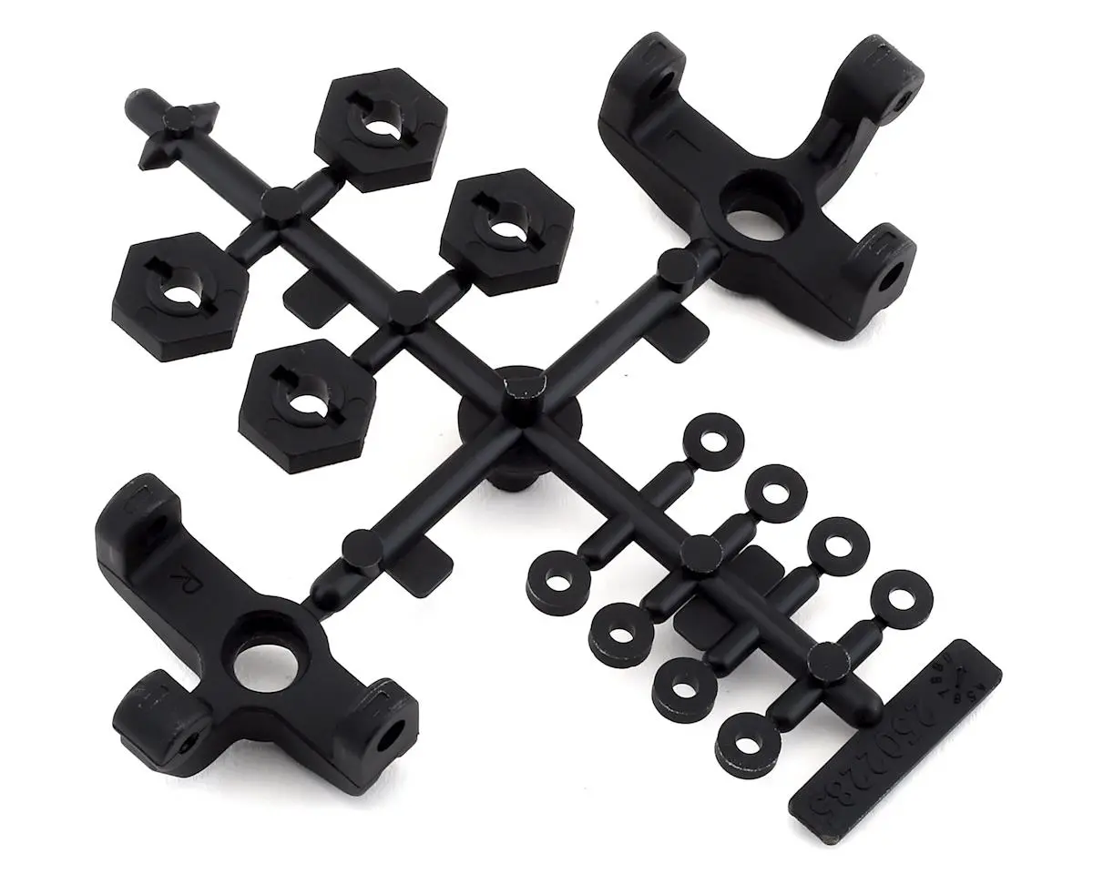 Team Associated Reflex 14B/14T Steering Block & Wheel Hex Set 1