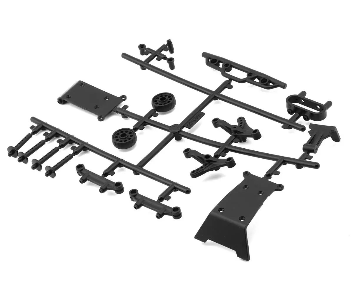 Team Associated Reflex 14Mt Bumper, Wheelie Bar & Body Mount Set 1