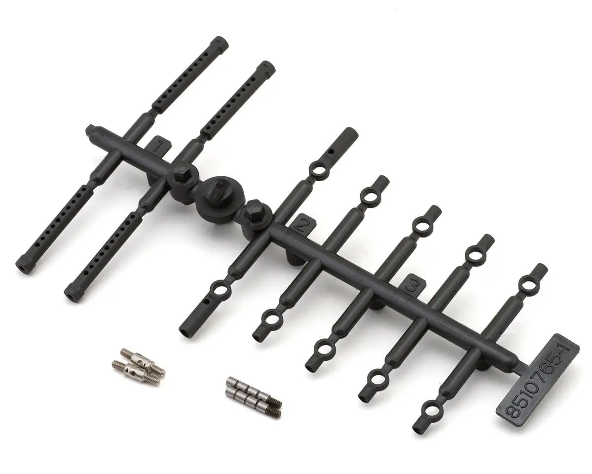Team Associated Rc28r Turnbuckles & Dampers Tube Set 1