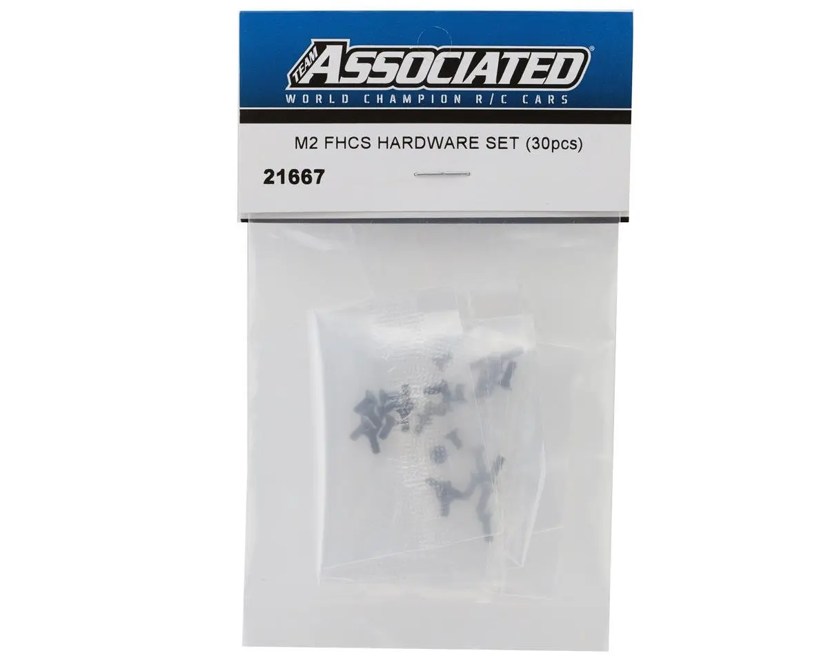 Team Associated 2Mm Flat Head Hardware Set (30) 1