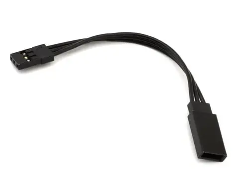 Reedy 75Mm Servo Wire Extension Lead (Black) 1