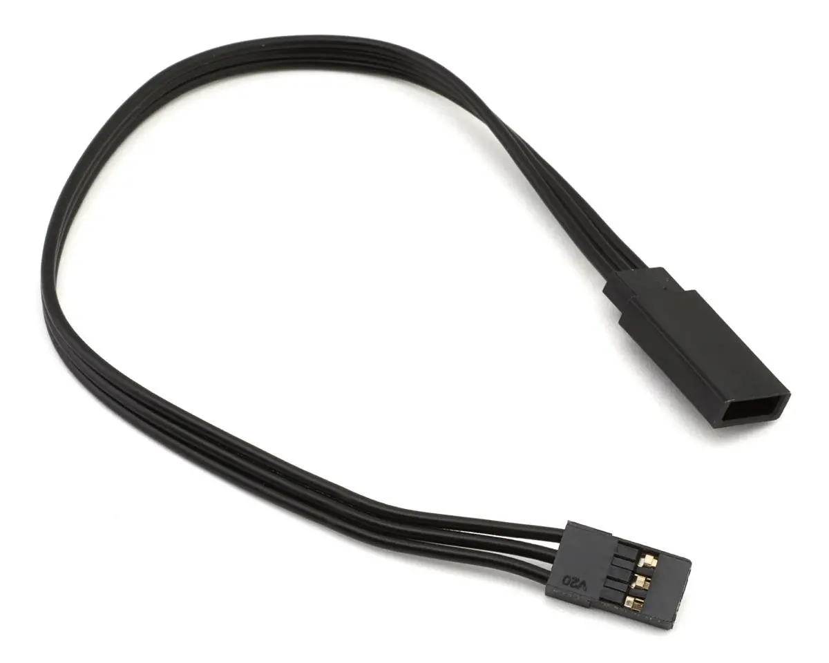 Reedy 175Mm Servo Wire Extension Lead (Black) 1