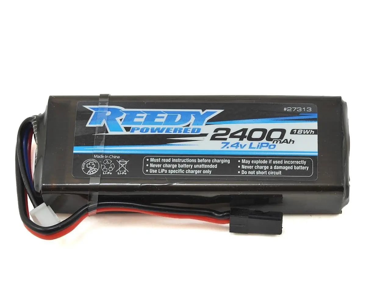 Reedy 2S Flat Lipo Receiver Battery Pack (7.4V/2400Mah) 1
