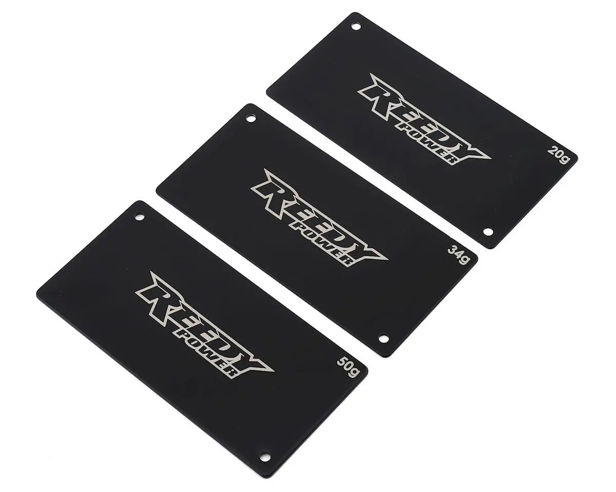 Reedy Steel Shorty Lipo Battery Weight Set (20G, 34G, 50G) 1