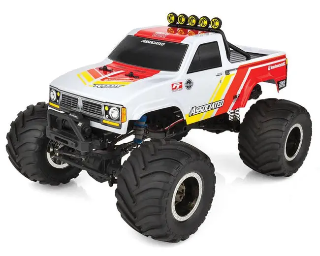 Team Associated Mt12+ Lux Mini 4Wd Rtr Electric Monster Truck W/2.4Ghz Radio, Battery & Charger 1